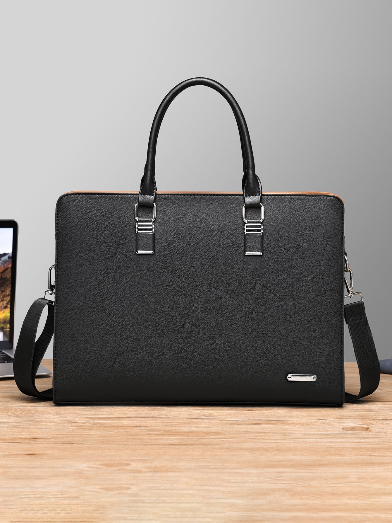 Men's Large Capacity Horizontal Business Trip Men's Briefcase