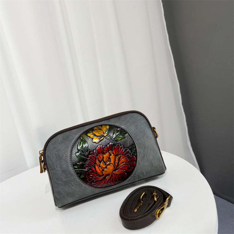Chinese Style Versatile High Quality Large Capacity Ethnic Commute Handbags
