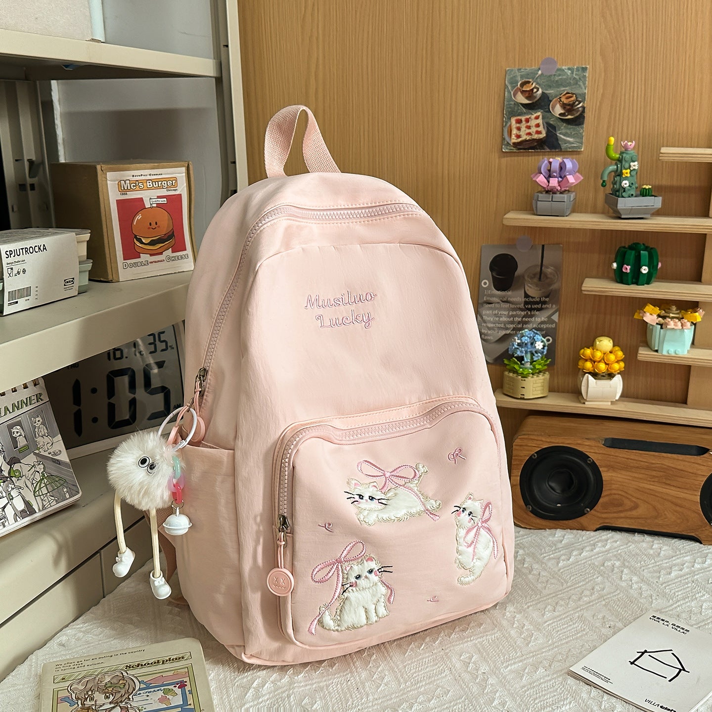 Stylish Attractive Innovative Fresh Sweet Lightweight Backpacks