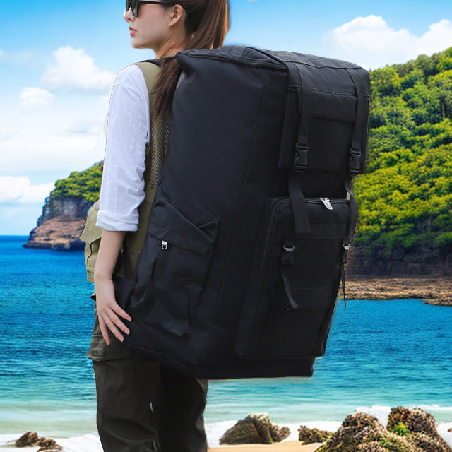 Elegant Large Capacity Camouflage Hiking Shiralee Luggage