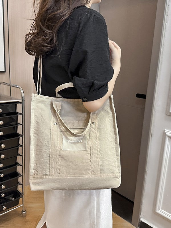 Singapore Niche Dopamine Large Capacity Unisex Summer Shoulder Bags