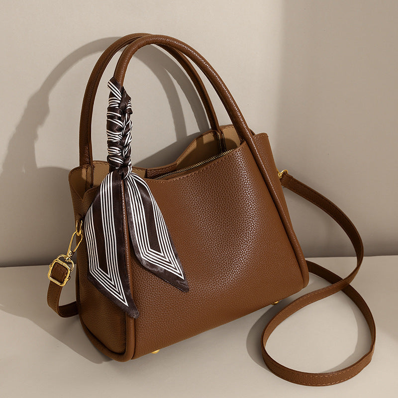 Women's Elegant Vegetable Basket High-grade Mom Cross Women's Shoulder Bag