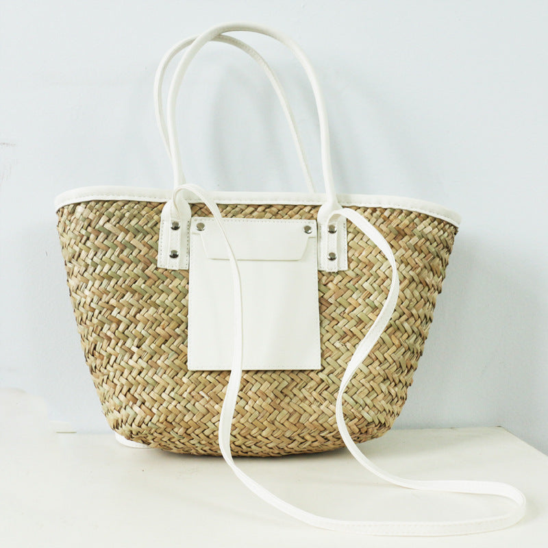 Women's Water Grass Large Capacity Straw Fashion Turf Woven Women's Handbag