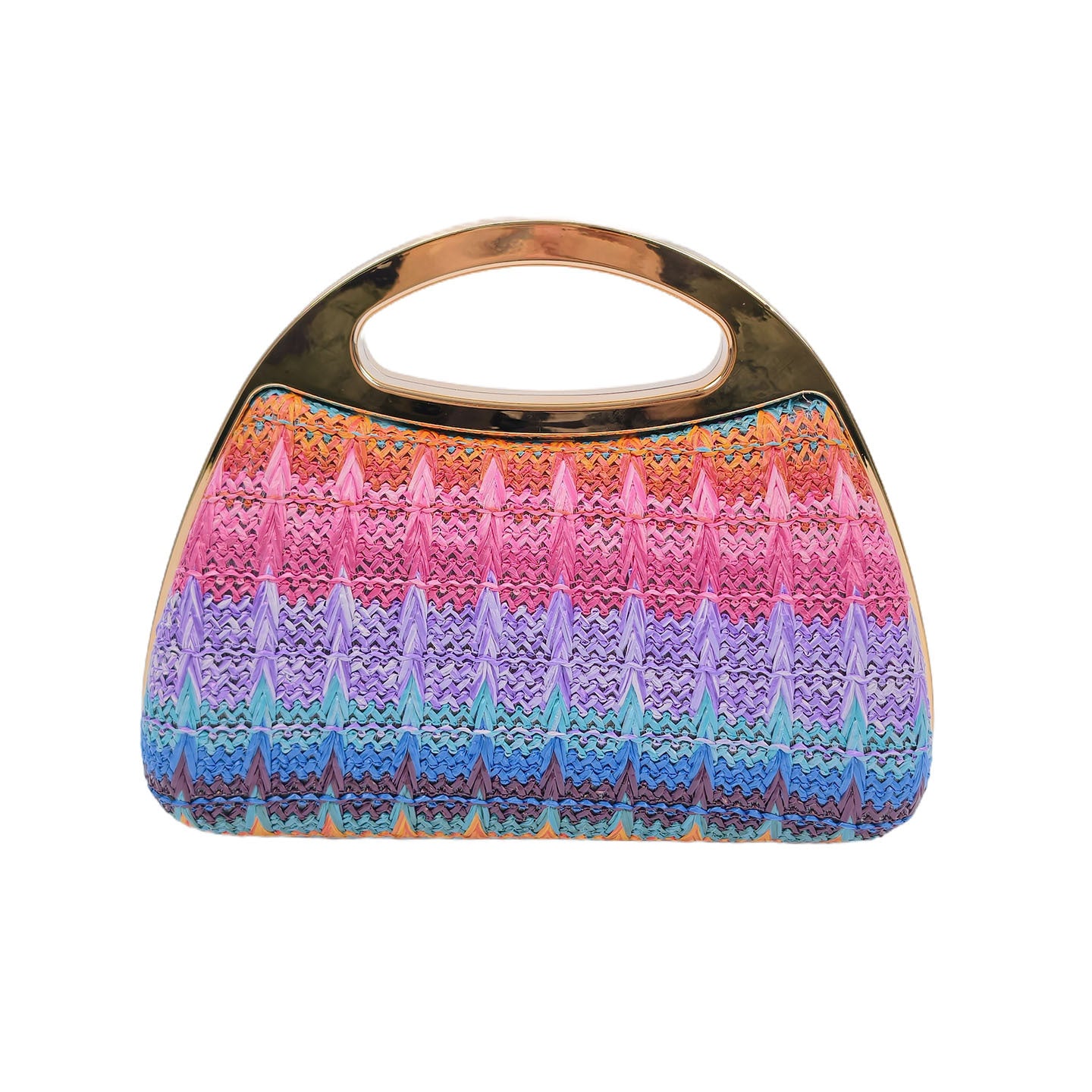 Women's Woven Shell Fresh Literature Art Versatile Chain Bags