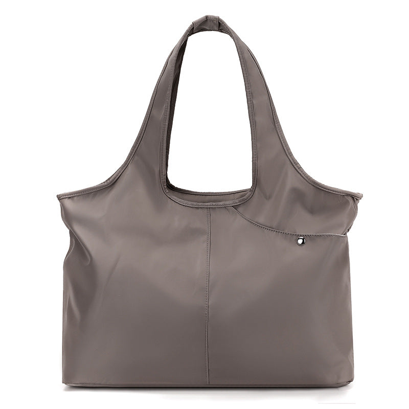 Women's Style Simple Large Capacity Lightweight Nylon Cloth Women's Shoulder Bag