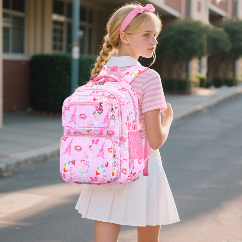 Three Piece Suit Campus Cute Style Backpacks