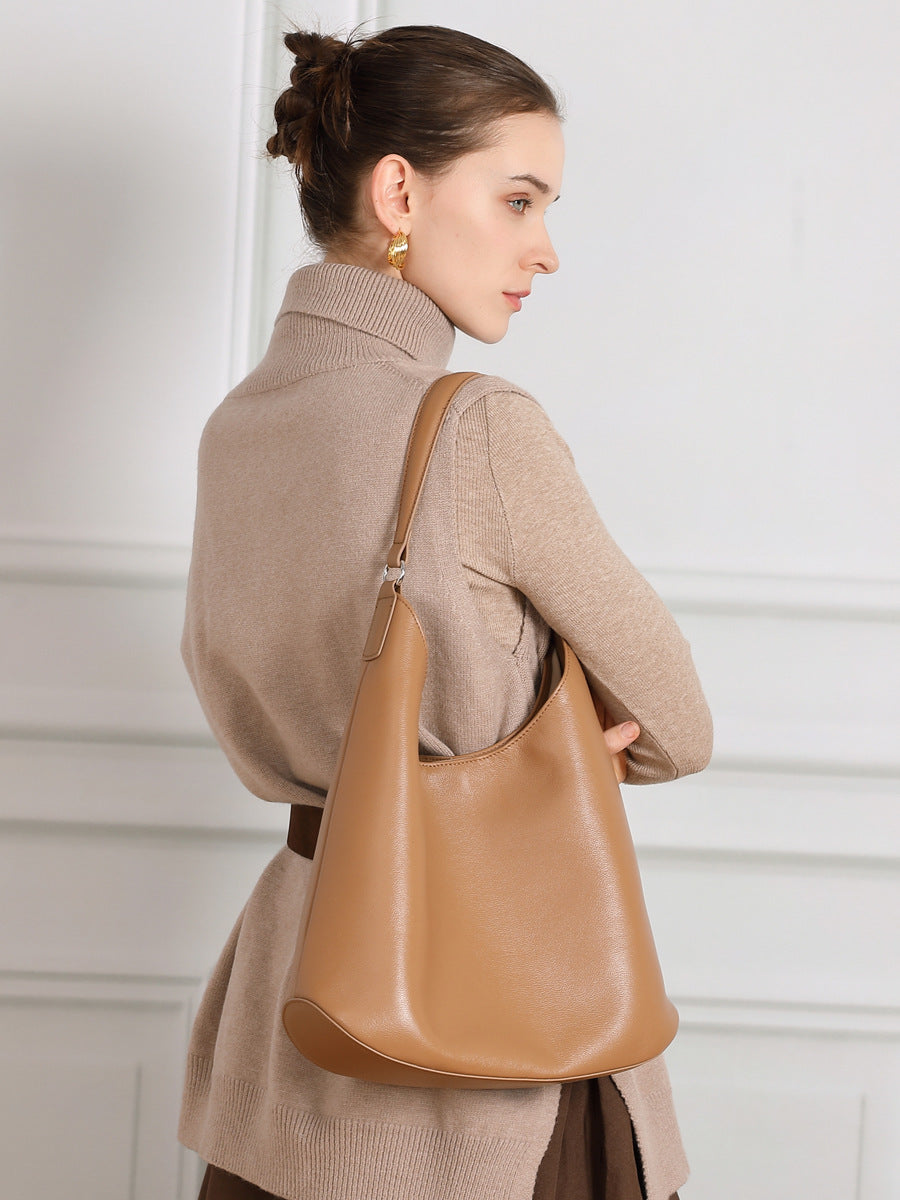 Women's Style Single Underarm Korean Simple Large Women's Shoulder Bag
