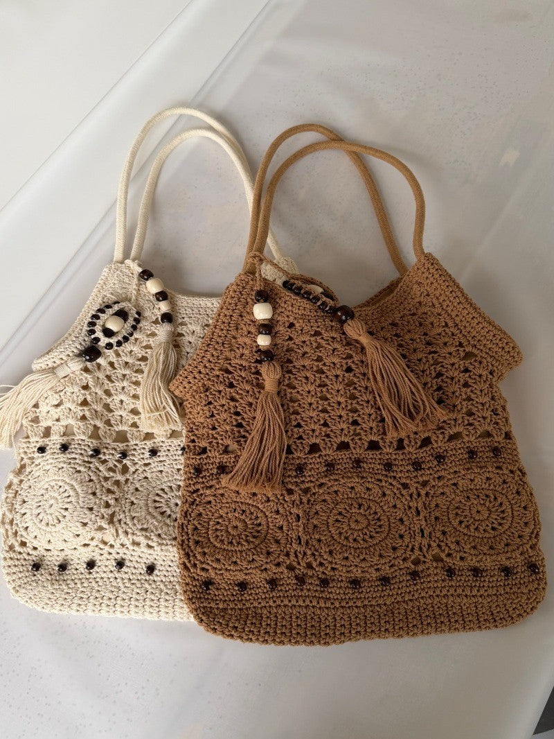 Women's Hand-woven Trendy Super Popular Beach Vacation Large Bags