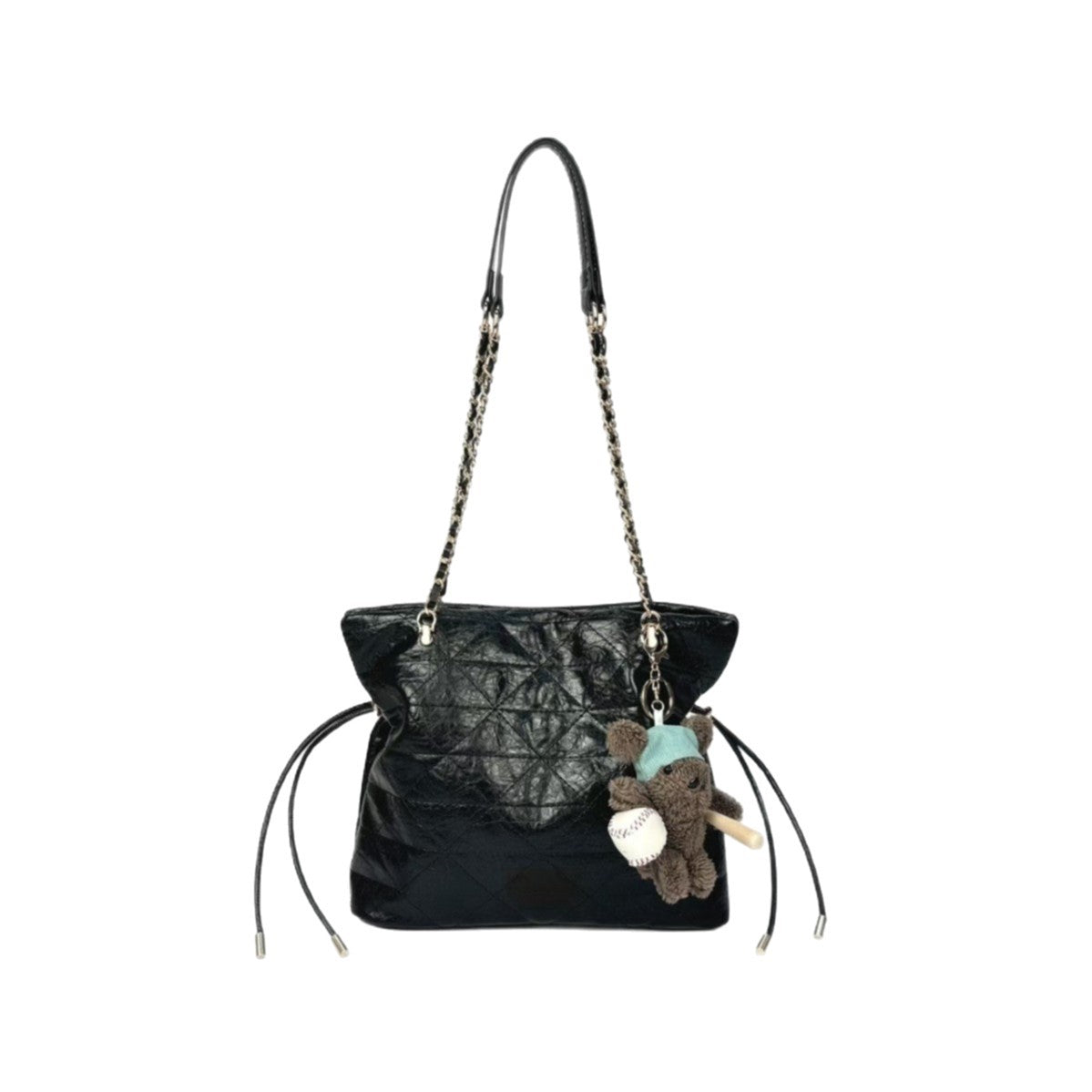 Women's Simple Diamond Pattern Chain Fashion Portable Women's Shoulder Bag