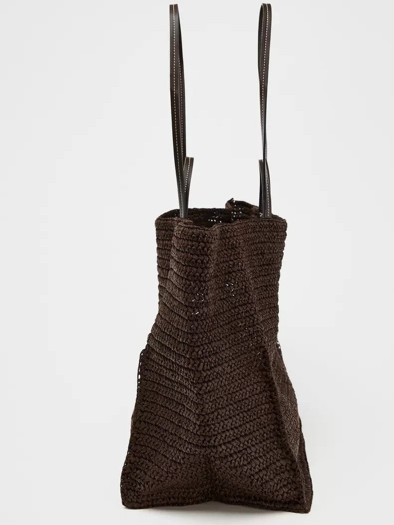 Women's Large Capacity Woven Summer Seaside Leisure Women's Shoulder Bag