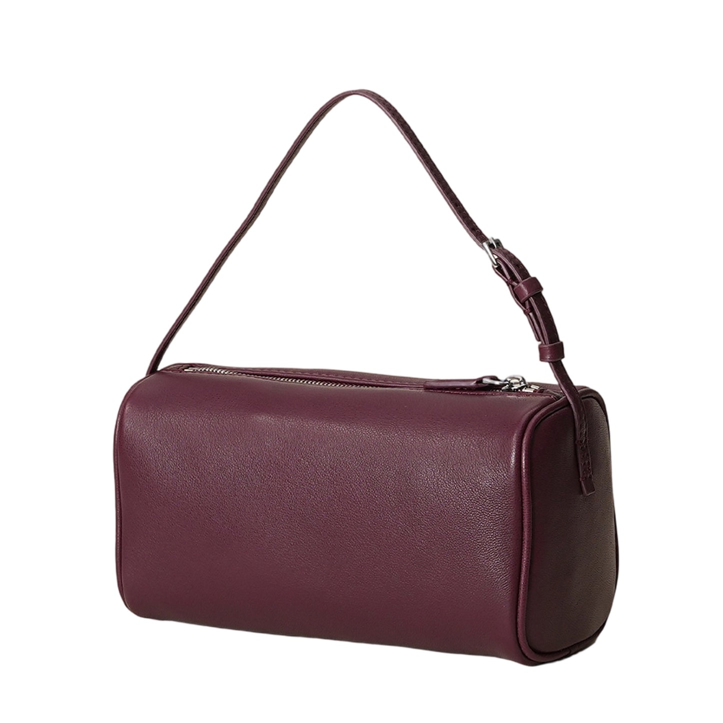 Women's Sheepskin Pencil Box Pen Underarm Genuine Leather Women's Handbag