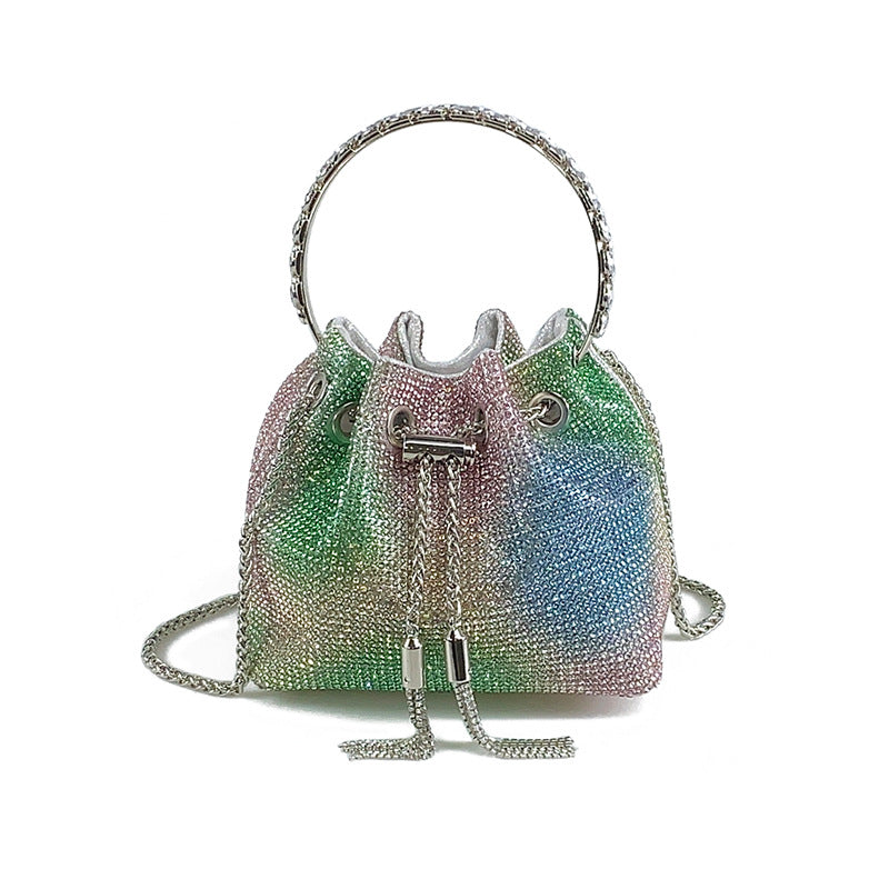 Full Diamond Party Banquet Niche Portable Bags