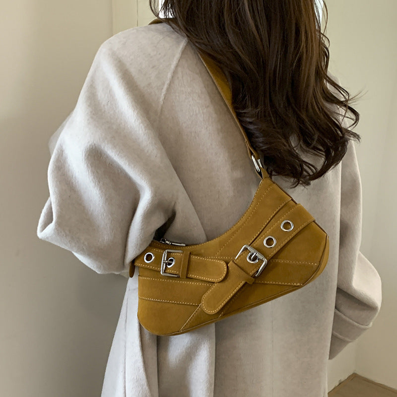 Niche Retro Hot Underarm Trendy Motorcycle Bags