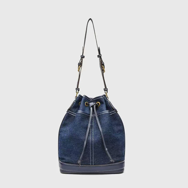 Women's Home Denim Portable Fashion Canvas Women's Shoulder Bag