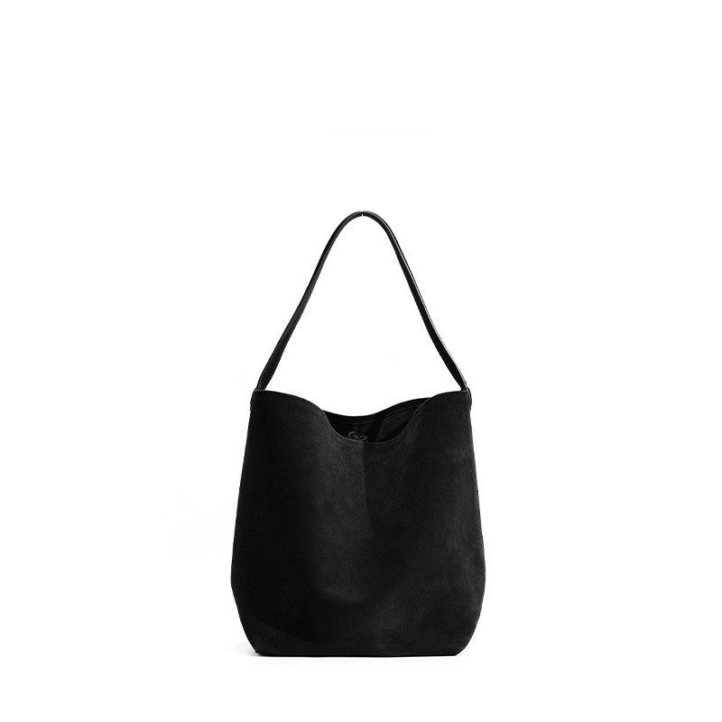 Women's Genuine Leather Large Capacity Fashion Commuter Women's Shoulder Bag