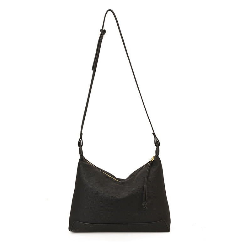 Women's Family Solid Color Underarm Dumpling Fashion Tote Bag