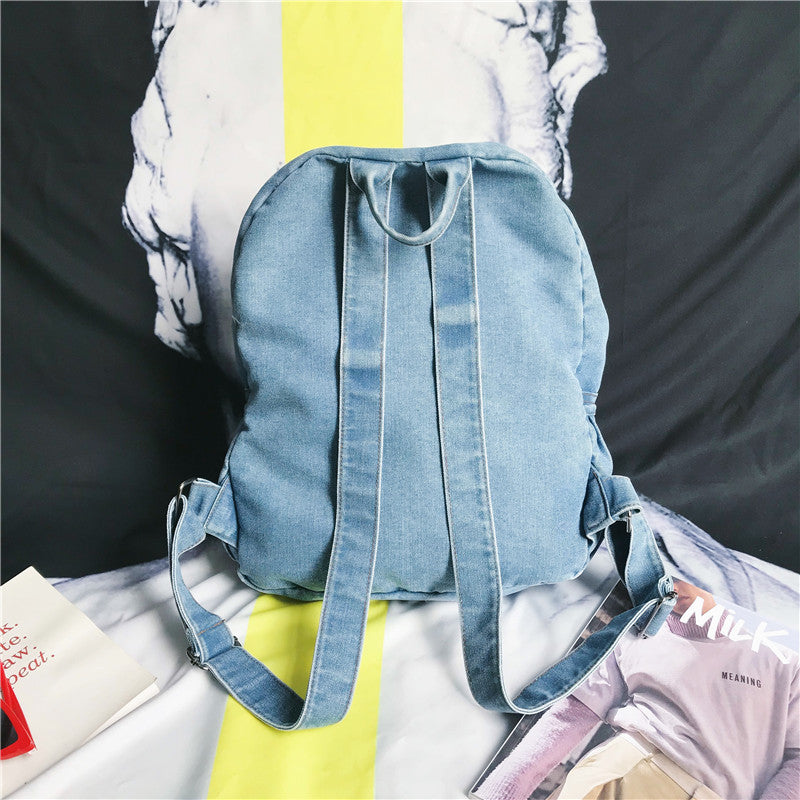 Denim Canon Ef Usm Will Not Leisure Backpack