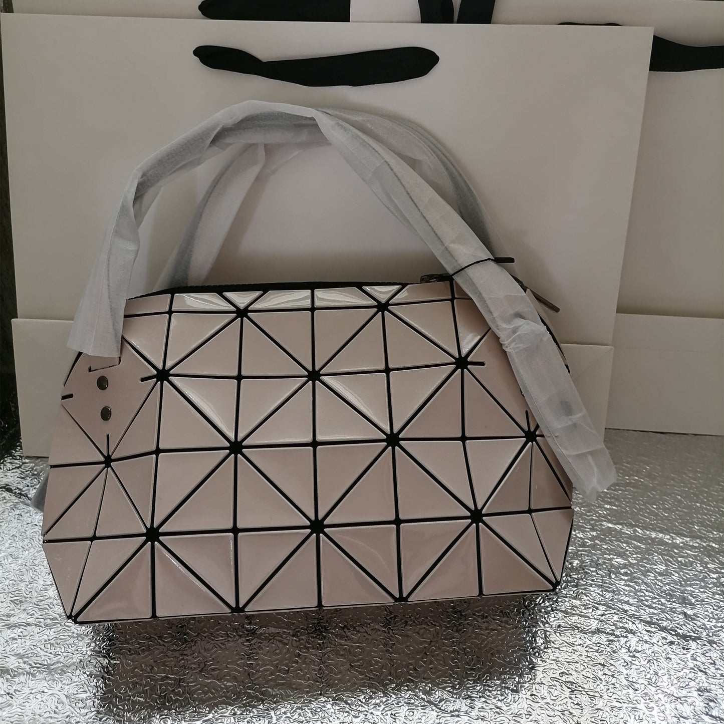Original Boston Frosted Underarm Fashion Pillow Women's Handbag