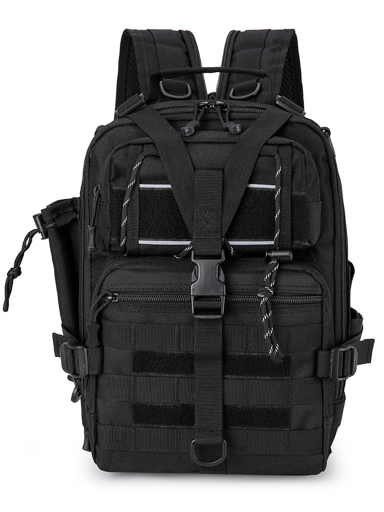 Slouchy Camouflage Alforja Combat Graphy Multifunctional Mountain Climbing, Hiking Bag