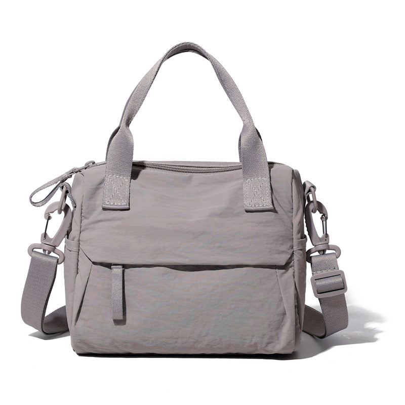 Women's Fashionable Lightweight Textured Nylon Cloth Women's Shoulder Bag