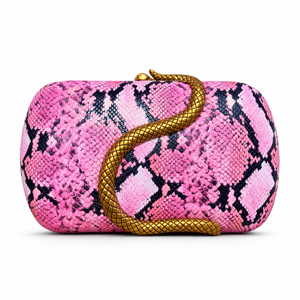 Summer Clutch Snake Shape Fashion Dinner Women's Shoulder Bag