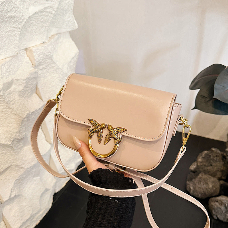 Women's Swallow Flying Bird Double Fashion Small Square Bags