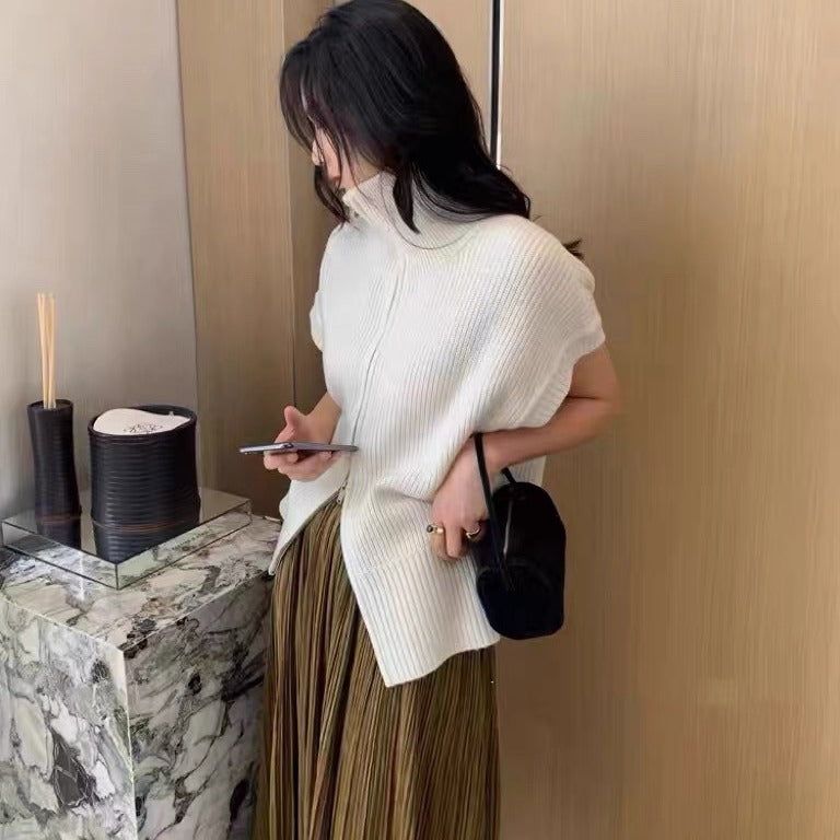 Pen Suede Leather Underarm Mini Pouch Women's Shoulder Bag