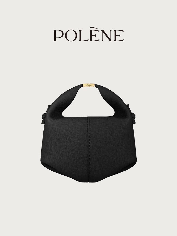 Lunch French Niche Leather Portable Dumpling Women's Messenger Bag