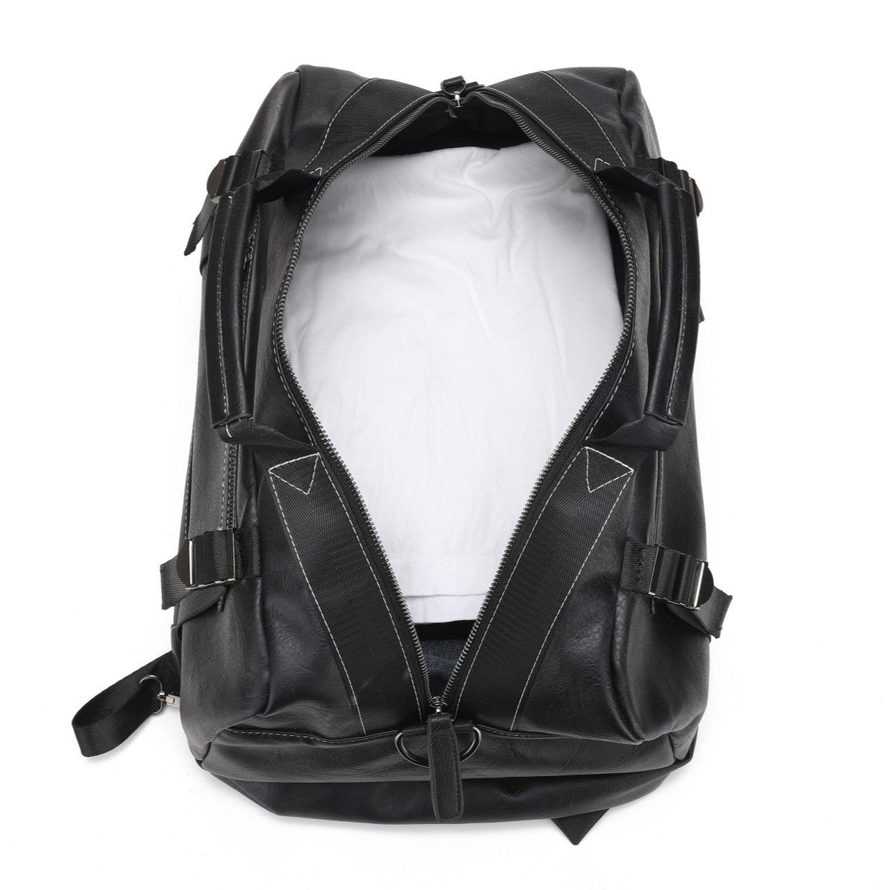 Men's Leather Computer Portable Multiple Back Methods Leisure Backpack