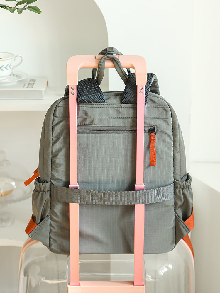 Ultra Light Female Convenient Class Commuter College Student Schoolbag