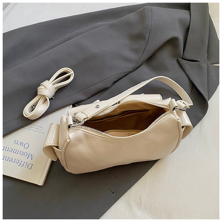 Women's Retro Fashion Minimalism Denim Underarm For Women's Shoulder Bag