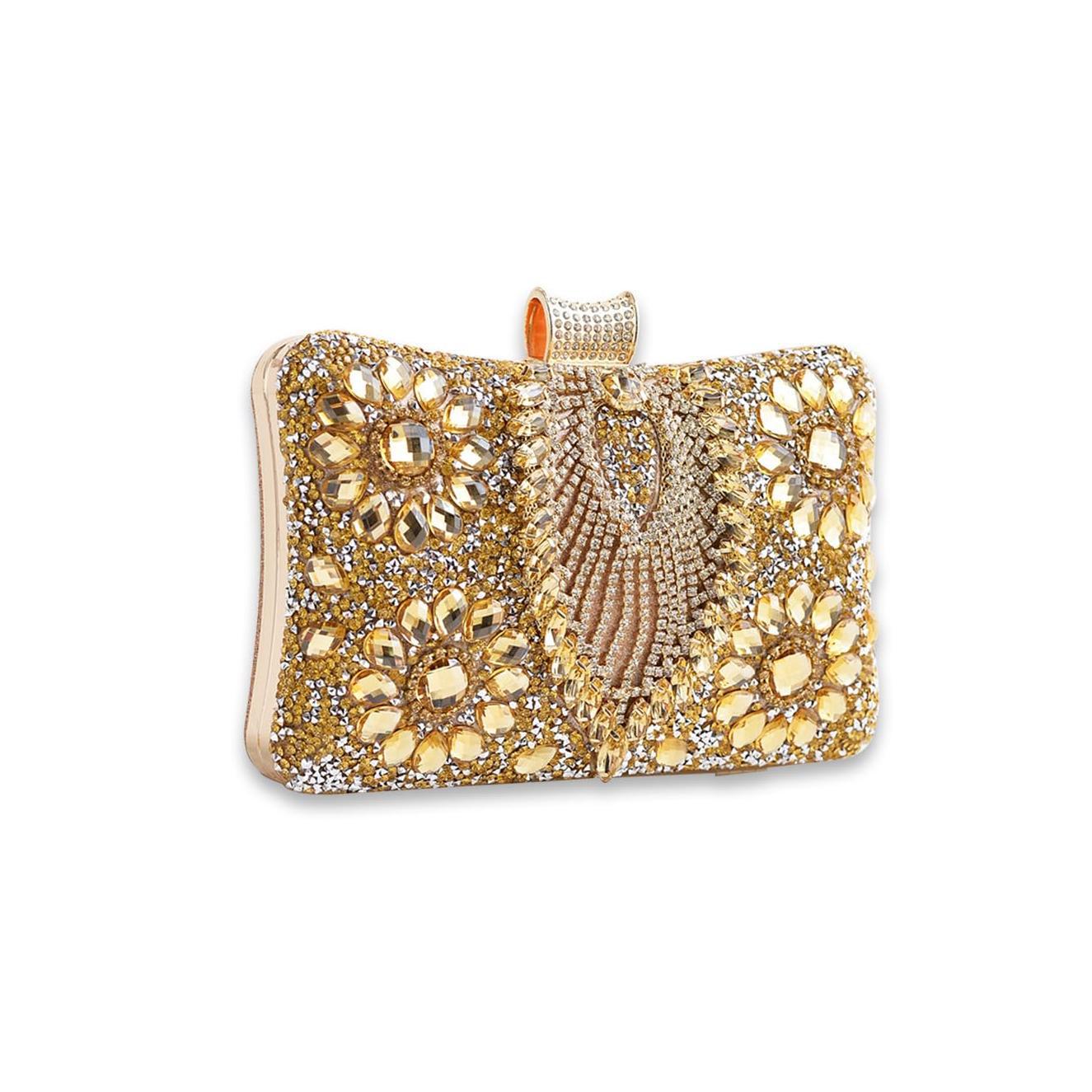 High-grade Sense Cheongsam Clutch Rhinestone Dress Garment Bags