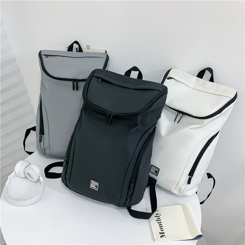 Women's & Men's Large Capacity Simple High Business College Student Schoolbag
