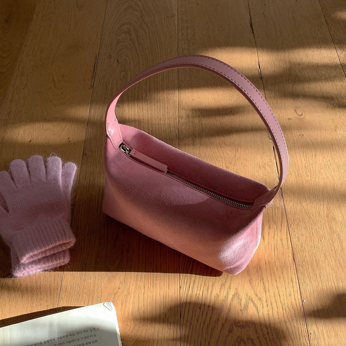 Women's Simple Solid Color Horizontal Korean Niche Women's Handbag