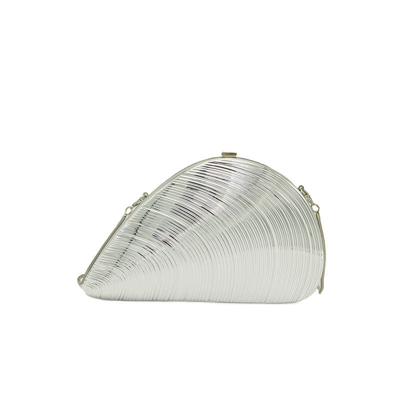 Women's Creative Conch Box Acrylic African Hand Women's Messenger Bag