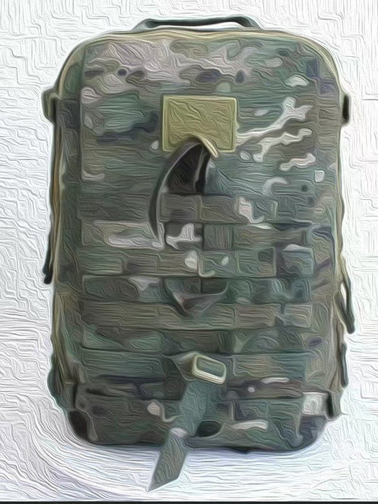 Camouflage Tactics Commando Large Capacity Waterproof Hard-wearing Backpacks