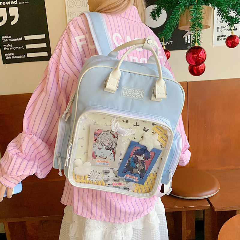 Large Food Intake Female Junior High Capacity Backpacks