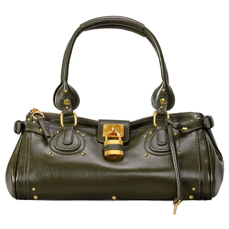 Women's Hot Retro Spring Large Capacity Distressed Chloe Paddington Bags
