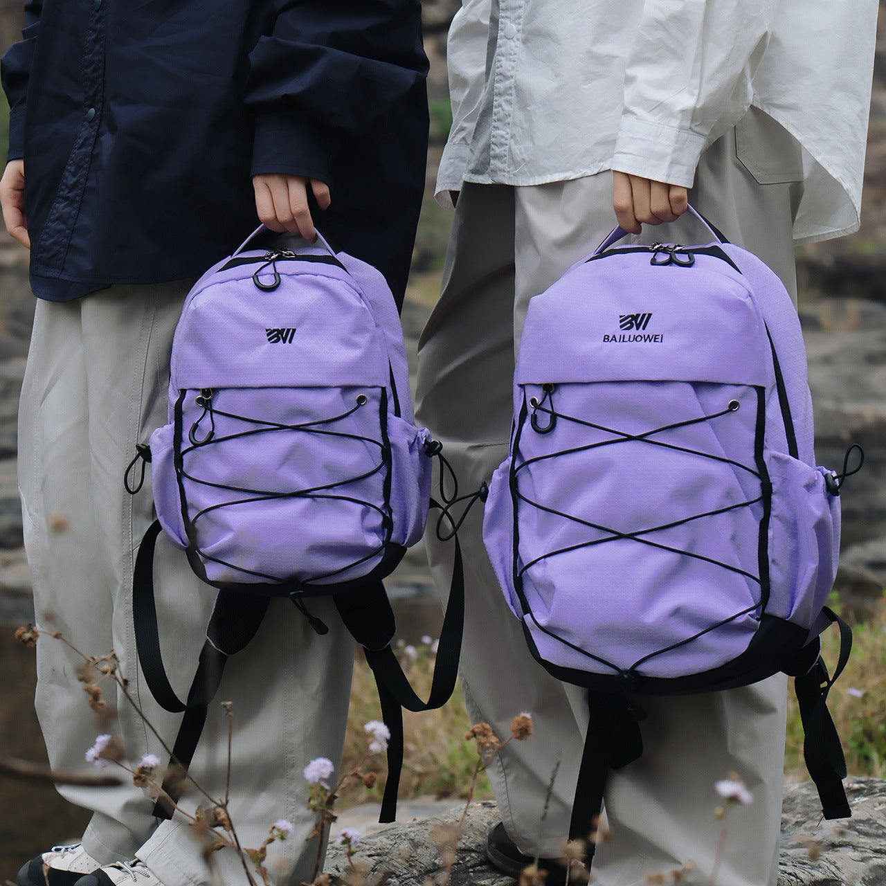 Large Capacity Boys Commuter Female College Mountain Climbing, Hiking Bag