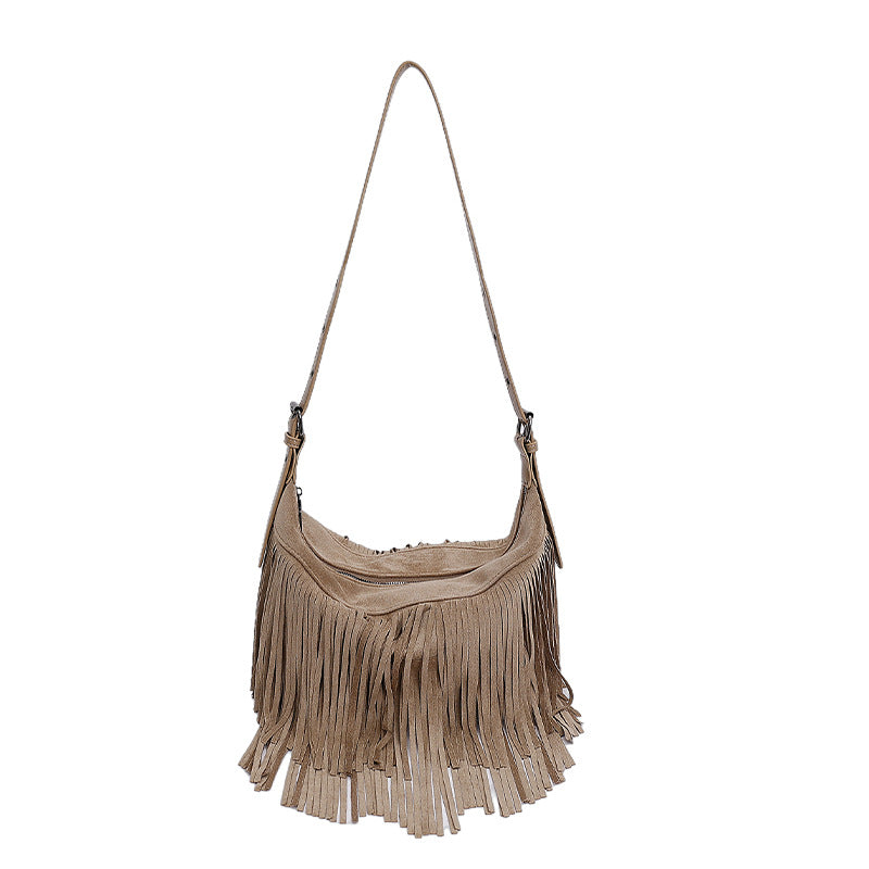 Innovative Women's Bohemian Style Tassel Commuter Women's Messenger Bag