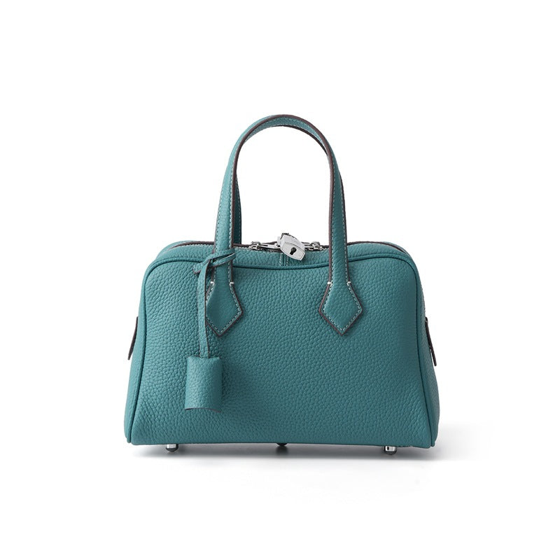 Women's Pillow Fashion High-grade One Genuine Leather Large Women's Handbag
