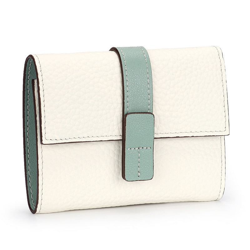 Women's Trifold Large Capacity Zipper Pocket Fashion Ladies Wallet