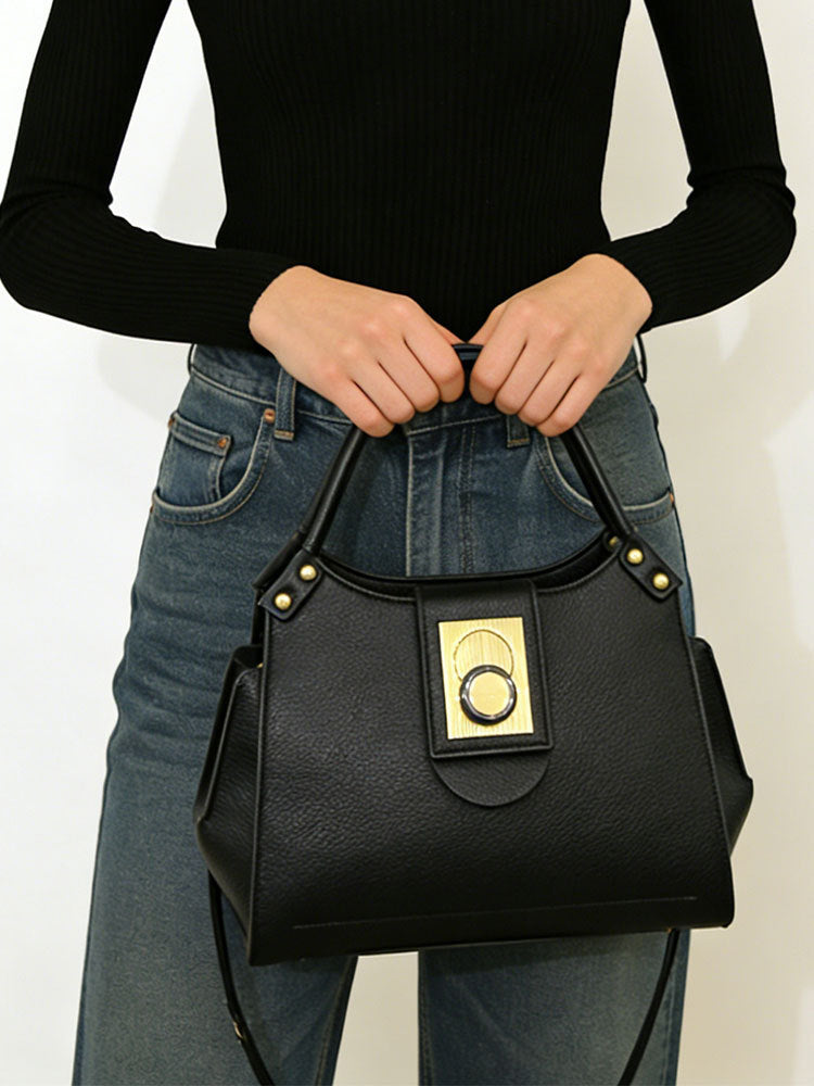 Women's Sense Fashion Commuter Simple Large Capacity Shoulder Bags
