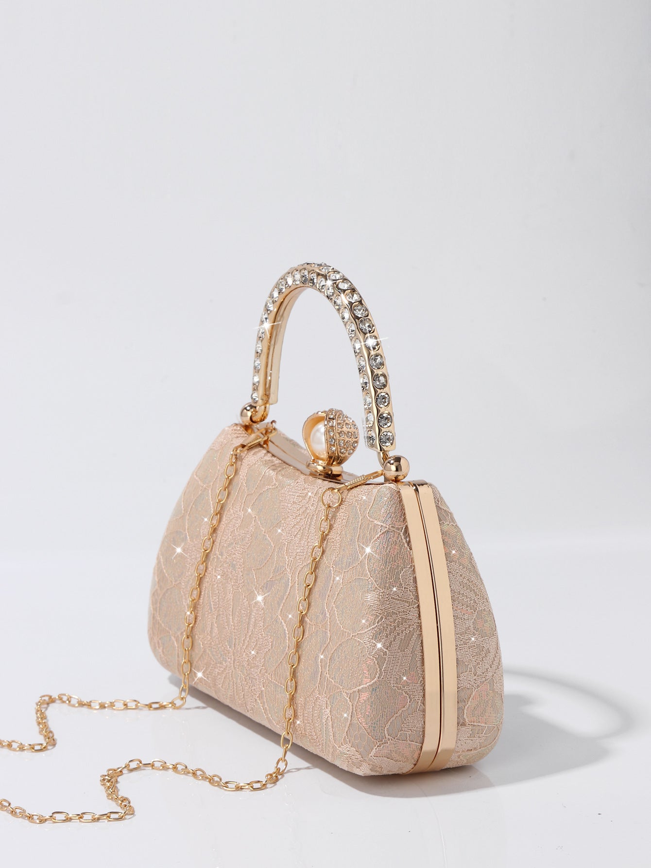Women's Embroidered Lace Fashion Artistic National Style Dinner Bag