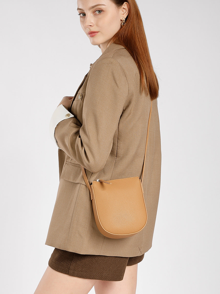 Women's Niche Genuine Leather High-grade Mobile For Women's Messenger Bag