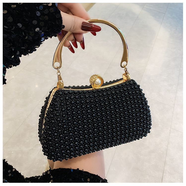 Pearl Hand Banquet Dress Temperament High Sense Dinner Bag
