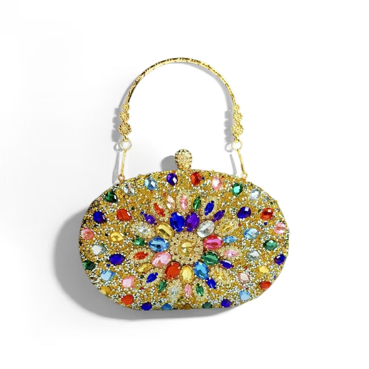 Sunflower Fashion Banquet Clutch Dress Diamond Bags
