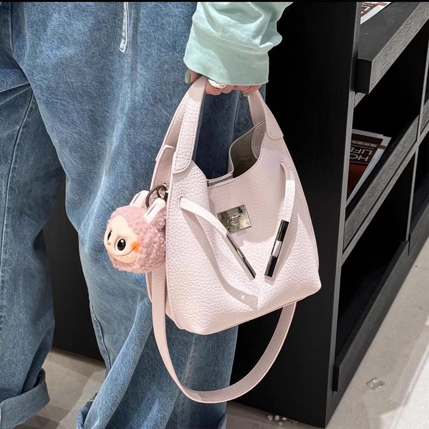 Women's Vegetable Basket Design Portable Large Capacity Women's Handbag