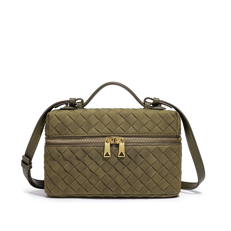 Graceful Women's Woven Lunch Box Portable Women's Handbag