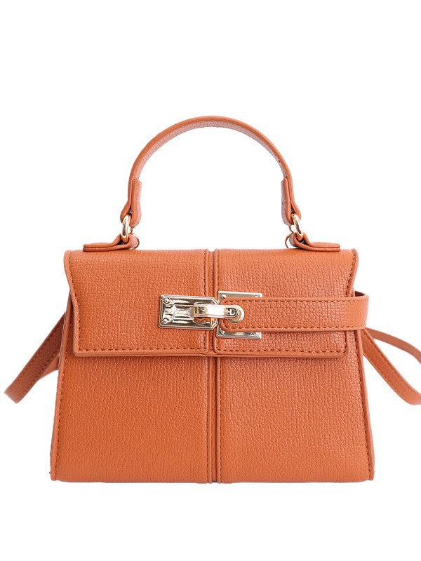 Portable Classic Kelly Advanced Texture Minority Small Square Bag